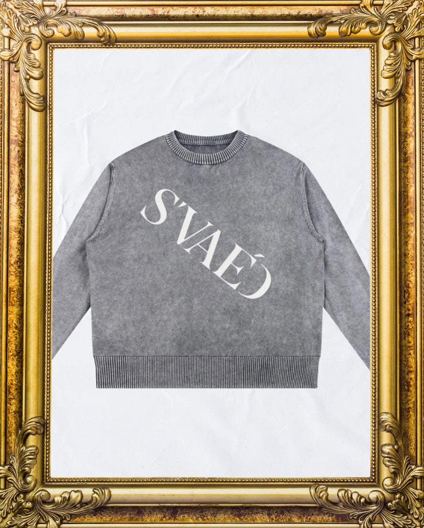 S’VAÉ D - "Off Centered" Sweater