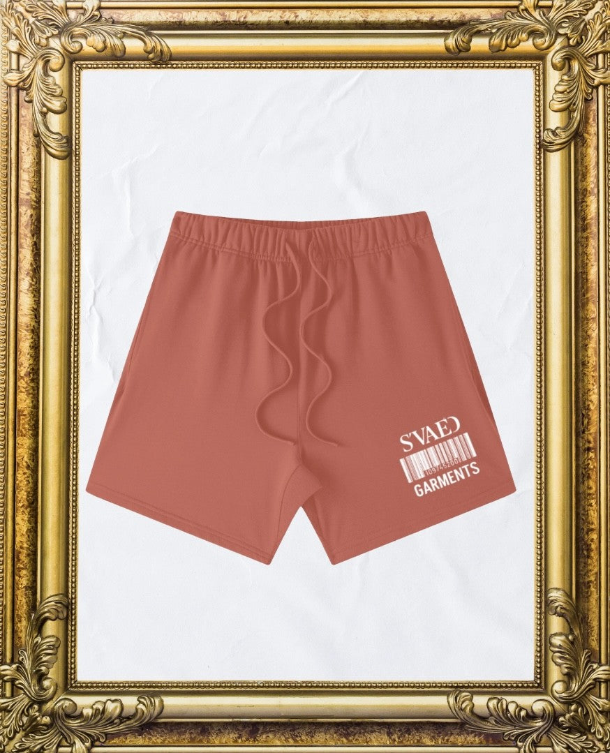 Unisex Earth Tone Loose Fit Cotton Shorts
