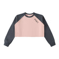 S’VAÉD - "Off Centered" Crop Sweatshirt