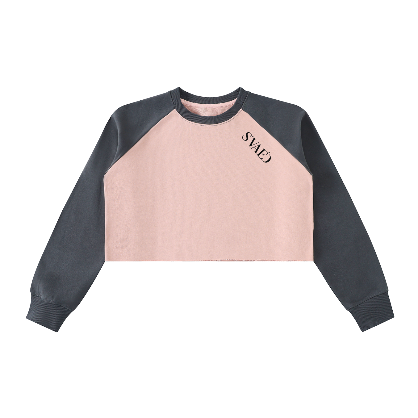 S’VAÉ D - "Off Centered" Crop Sweatshirt